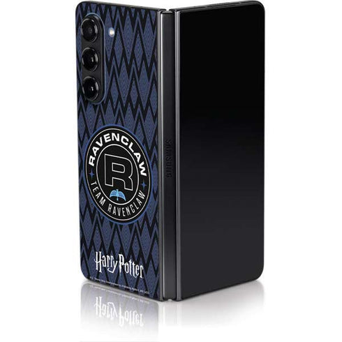 Wizarding Worlds Harry Potter Team Ravenclaw Galaxy Z Fold5 5G Skin